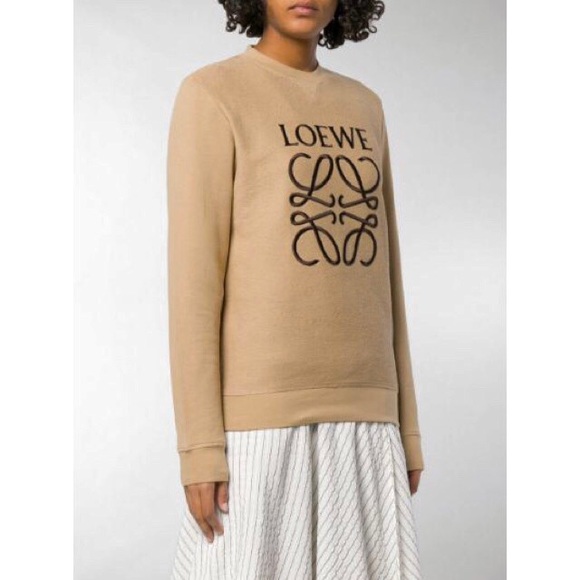 Loewe Sweaters - LOEWE camel sweater